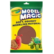 Crayola Model Magic, 4oz Earth Tone, Kids Stocking Stuffers, Holiday Craft Supplies, Air Dry Modeling Clay Alternative